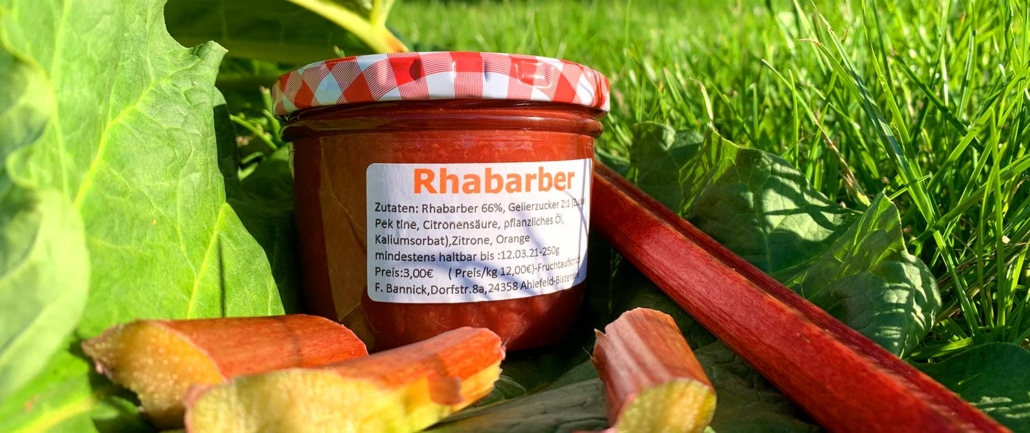 Fruchtaufstrich Rhabarber