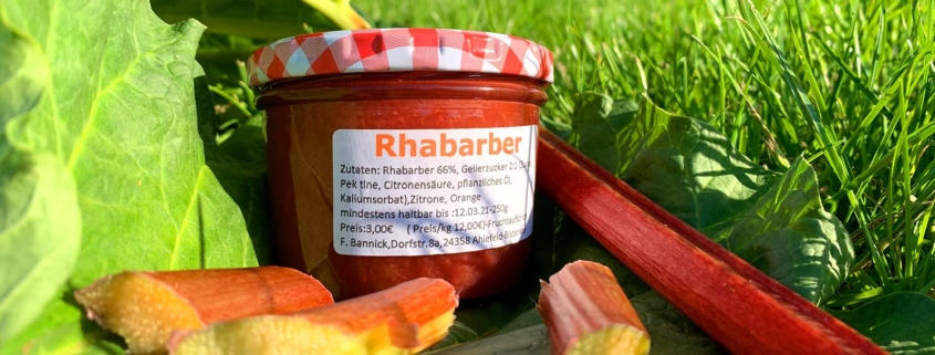 Fruchtaufstrich Rhabarber