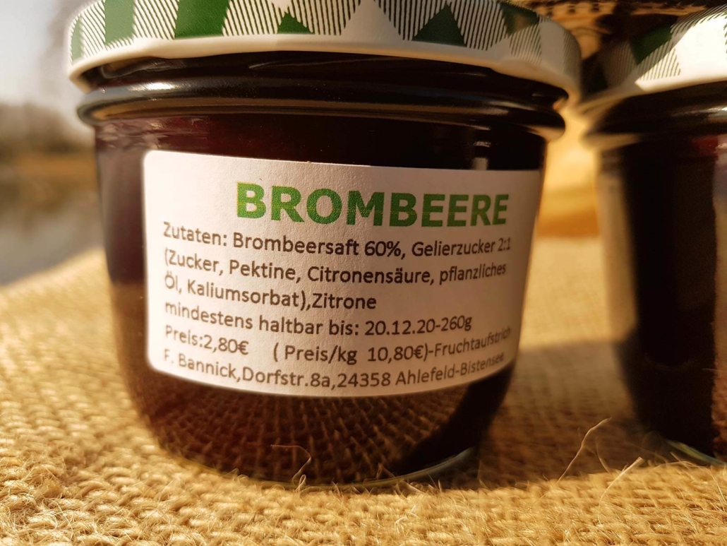 Brombeergelee