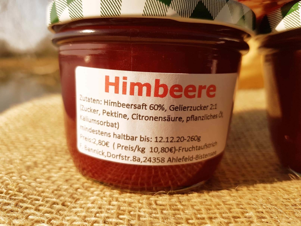 Himbeergelee