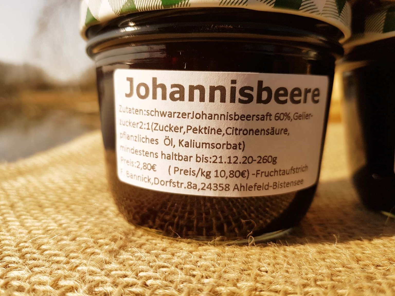 Johannisbeergelee – Hofladen Bannick