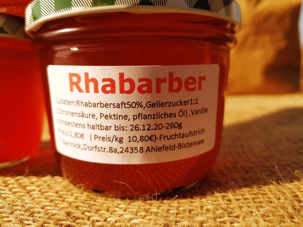 Rhabarbergelee