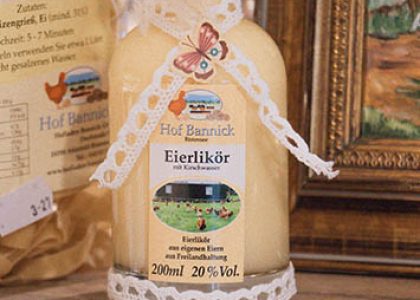 Eierlikör vom Hof Bannick